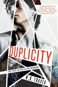 The cover of Duplicity by N.K. Traver