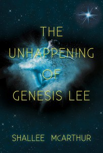The cover of The Unhappening of Genesis Lee