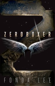 The cover of Zeroboxer by Fonda Lee.