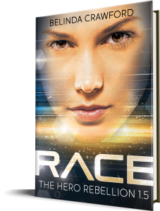 The cover of Race (The Hero Rebellion 1.5)