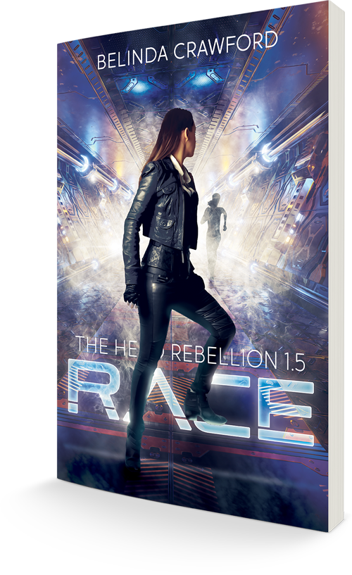 The cover of Race (The Hero Rebellion 1.5)